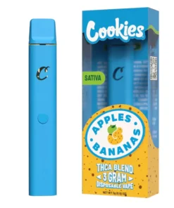 Cookies THC Vapes​ – Cookies Apples Bananas 3000mg THCA Vape Pen 85%THC