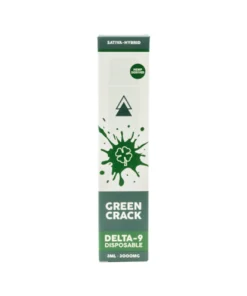 Delta 9 THC Vape – Serene Tree Delta 9 THC Vape – Green Crack 3000mg 90%THC