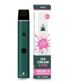 Delta 9 THC Vape – Serene Tree Delta 9 THC Vape – Ice Cream Cake 3000mg 90%THC