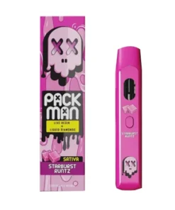Packman THC Vape – Starburst Runtz Live Resin THC Vape 2000mg