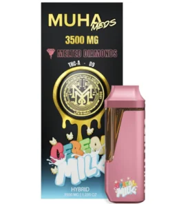 THC Vape Pen – Muha Meds 3500mg THC Vape – Cereal Milk