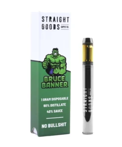 THC Vape Pen – Straight Goods 1000mg THC Vape Pen – Bruce Banner