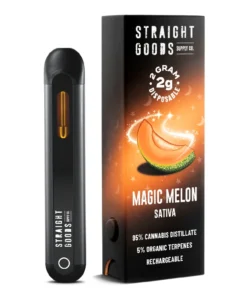 THC Vape – Straight Goods 2gram Disposable – Magic Melon